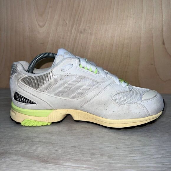 Adidas ZX 4000 'Off White Hot Lime' EE4762 Youth 5 Women's 6 - Picture 7 of 11
